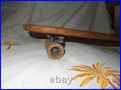 Vintage Hobie Super Surfer Wooden Sidewalk Skateboard Clay Wheels 1960s Surfer
