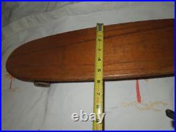 Vintage Hobie Super Surfer Wooden Sidewalk Skateboard Clay Wheels 1960s Surfer