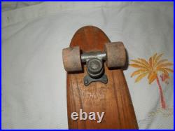 Vintage Hobie Super Surfer Wooden Sidewalk Skateboard Clay Wheels 1960s Surfer