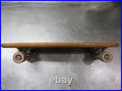 Vintage Hobie Wooden Super Surfer Skateboard Skate Board