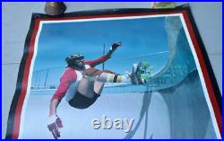 Vintage Independent Truck Company Silver Anniversary Skateboard Poster Blackhart