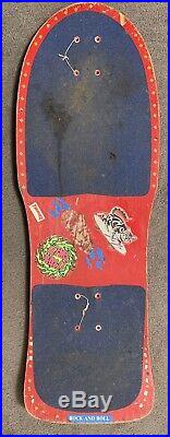 Vintage JFA Paisley Skateboard 1985 Jodi Foster's Army Punk OG Holy Grail Signed