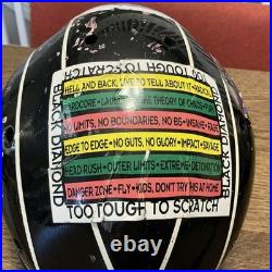 Vintage Jay Adams Flyaway Skateboard Helmet 1970's Decals READ