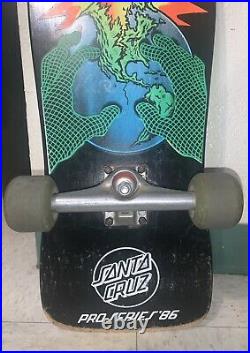 Vintage Jeff Kendall skateboard by Santa Cruz OG 1986 (END OF THE WORLD)