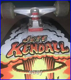 Vintage Jeff Kendall skateboard by Santa Cruz OG 1986 (END OF THE WORLD)