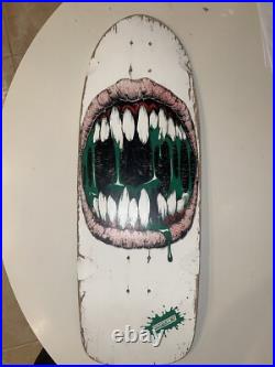 Vintage KRYPTONICS rare skateboard High Energy deck bigmouth