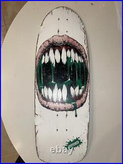 Vintage KRYPTONICS rare skateboard High Energy deck bigmouth