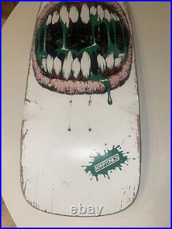 Vintage KRYPTONICS rare skateboard High Energy deck bigmouth