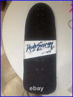 Vintage KRYPTONICS rare skateboard High Energy deck bigmouth