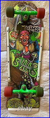 Vintage Kevin Staab Sims Pirate Complete Skateboard Santa Cruz