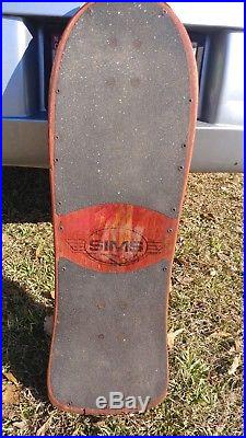 Vintage Kevin Staab Skateboard 1980s sims