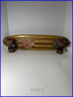 Vintage Kona Koaster Skateboard 23 X 6