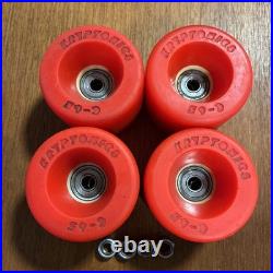 Vintage Kryptonics C 65 SKATEBOARD Wheels KRYPTONICS SKATEBOARD WHEELS Nice