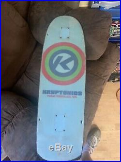 Vintage Kryptonics Fiber Foam Skateboard