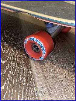 Vintage Kryptonics Krypstik Skateboard 30 60mm Original Wheels USA