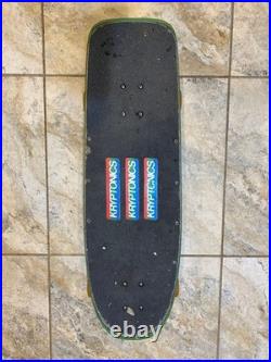 Vintage Kryptonics P Tec Foam Core Complete Skateboard Original Owner