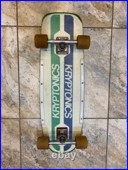 Vintage Kryptonics P Tec Foam Core Complete Skateboard Original Owner