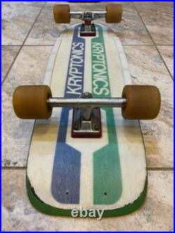 Vintage Kryptonics P Tec Foam Core Complete Skateboard Original Owner