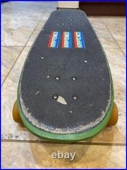 Vintage Kryptonics P Tec Foam Core Complete Skateboard Original Owner