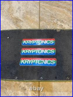 Vintage Kryptonics P Tec Foam Core Complete Skateboard Original Owner