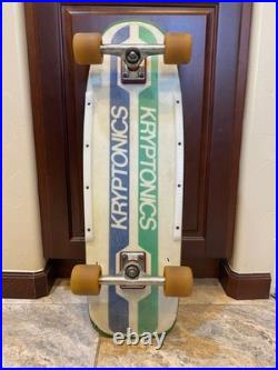 Vintage Kryptonics P Tec Foam Core Complete Skateboard Original Owner