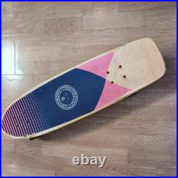 Vintage Kryptonics Skateboard Deck withTrucks and Wheels Retro 1965 Neon Anchor OS