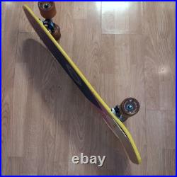 Vintage Kryptonics Skateboard Deck withTrucks and Wheels Retro 1965 Neon Anchor OS