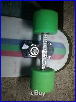 Vintage Kryptonics foam skateboard with Lazer trucks, 4, 65 mm Kryptonics wheels