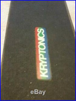 Vintage Kryptonics foam skateboard with Lazer trucks, 4, 65 mm Kryptonics wheels