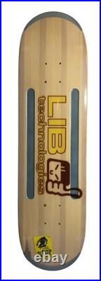 Vintage Lib Tech Skateboard Deck 8.25 x 32 Thumbs Up King KONcave 2000s Y2K