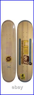 Vintage Lib Tech Skateboard Deck 8.25 x 32 Thumbs Up King KONcave 2000s Y2K