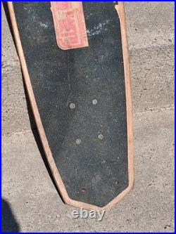 Vintage Logan Earth Ski Skateboard Deck With 2 Wheels