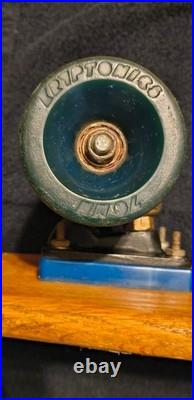 Vintage Logan Earth Ski World Pro Champion Skateboard ACS-580 Kryptonics 70mm