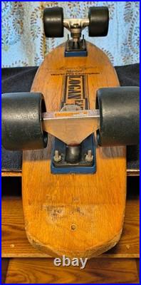 Vintage Logan Earth Ski World Pro Champion Skateboard ACS-580 Kryptonics 70mm