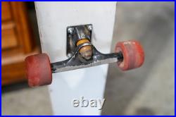 Vintage Longboard Wooden Skateboard 1980s Vision Shredder Wheels Venture Trucks
