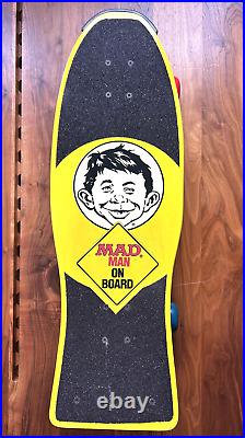 Vintage MAD Magazine Skateboard Unuseed Fantastic Condition