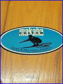 Vintage Makaha Wooden Skateboard 1960's