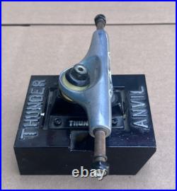Vintage Marc Johnson Thunder Anvil Pro Skateboard Trucks Display Paperweight Vintage Marc Johnson Thunder Anvil Pro Skateboard Trucks Display Paperweight