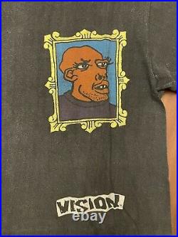 Vintage Mark Gonzales Vision Street Wear Tee Shirt 1987 100% Authentic Size M