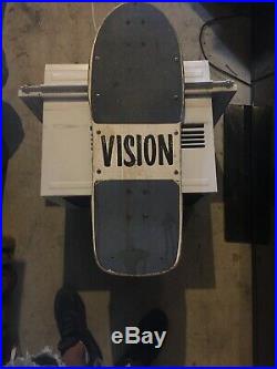 Vintage Mark Rogowski Pro Model Vision Gator Skateboard With Venture Trucks