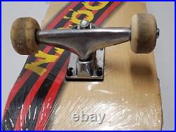 Vintage Meltdown Skateboard Deck with Aluminum Trucks Used in Original Plastic