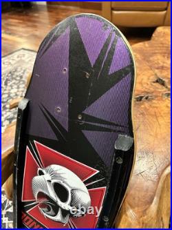 Vintage Mid 80s Powell Peralta Tony Hawk XT Chicken Skull OG Bonite Skateboard