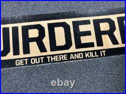 Vintage Muir Skate Muirderer Speedboard by Earthwing Complete Gunmetal Trucks