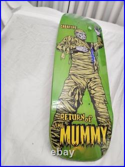 Vintage! NOSCreatureSkateboard Deck! Return of the Mummy Reyes, SMA, Cruz Vintage! NOSCreatureSkateboard Deck! Return of the Mummy Reyes, SMA, Cruz