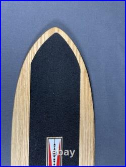 Vintage NOS 1970s G&S Stacy Peralta Warp Tail 25 Skateboard Deck Logan Sims 70s