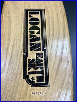 Vintage NOS 1970s Logan Earth Ski Skateboard 25 UNDRILLED Not Reissue Sims G&S