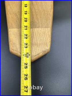 Vintage NOS 1970s Logan Earth Ski Skateboard 25 UNDRILLED Not Reissue Sims G&S