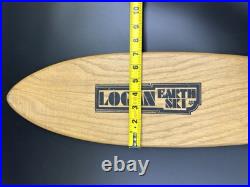 Vintage NOS 1970s Logan Earth Ski Skateboard 25 UNDRILLED Not Reissue Sims G&S