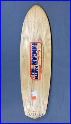 Vintage NOS 1970s Logan Earth Ski Skateboard 27 UNDRILLED Not Reissue Sims G&S