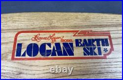 Vintage NOS 1970s Logan Earth Ski Skateboard 27 UNDRILLED Not Reissue Sims G&S